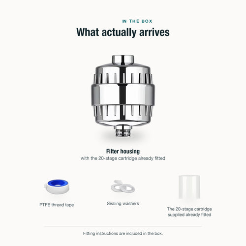 AquaPure 20-Stage Shower Filter