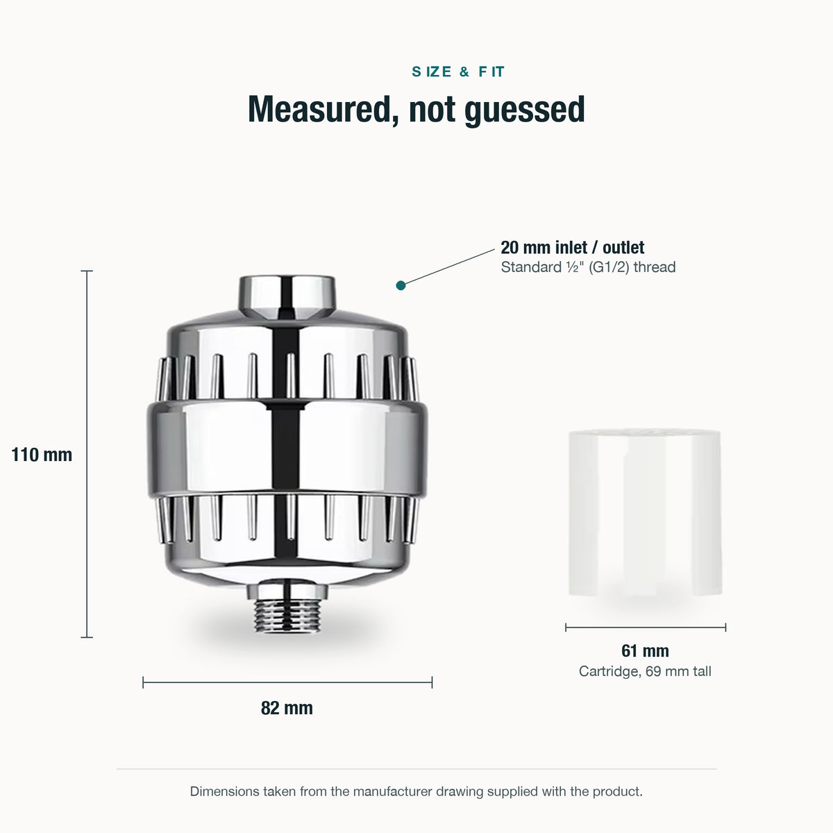 AquaPure 20-Stage Shower Filter